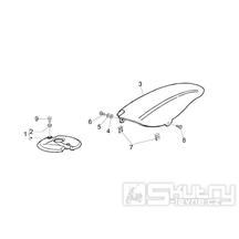 2.33 Zadní blatník - Gilera Storm 50 2007 (ZAPC29000)