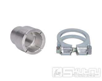 Připojovací adaptér karburátoru Polini CP 19 mm pro Piaggio Ape 50