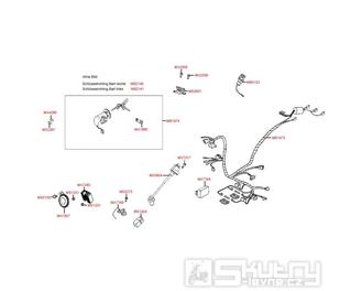 F19 Elektroinstalace - Kymco Like 50 4T KG10AA