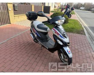 Servis Kingway Coliber 50, 3983km – kompletní údržba, variátor, brzdy