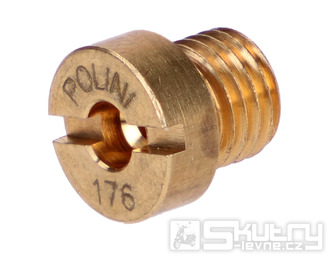 Hlavní tryska pro karburátory Dellorto 6mm - 176