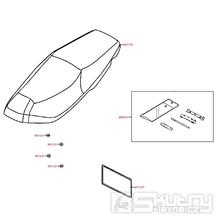 F09 Sedačka / Nářadí - Kymco Super 8 125 [Big Tyre] KL25SF