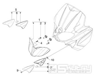 6.03 Přední světlo a blinkry - Gilera Runner 125 ST 4T LC 2008-2012 (ZAPM46301)