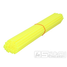 Návleky na špice v neonově žluté o délce 250mm v balení po 36 kusech
