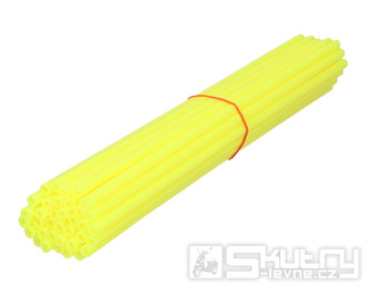 Návleky na špice v neonově žluté o délce 250mm v balení po 36 kusech