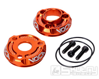 Krytka koncovky výfuku Voca Racing oranžová