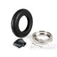 Sada pneumatiky BGM Sport 3.50-10 TT 59S s nerezovým leštěným ráfkem 2.10-10 pro Vespa