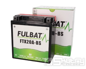 Baterie Fulbat FTX20A-BS MF bezúdržbová