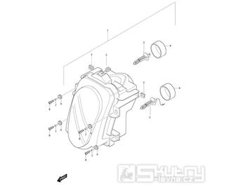 22 Přední světlomet - Hyosung GT 250i RF