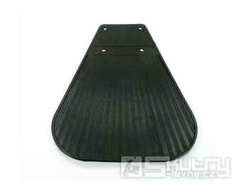 Zástěrka předního blatníku gumová 270x90/215mm černá pro Kreidler Florett K54
