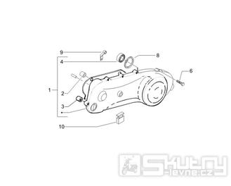 1.15 Kryt variátoru - Gilera Stalker 50 2T 2007-2008 (ZAPC40100)