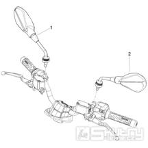 Zrcátka pro Aprilia SR GT COMPACT 125 ie 4T 4V LC 21- E5 (EMEA-EU) [RP8MD5100]