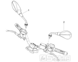 Zrcátka pro Aprilia SR GT COMPACT 125 ie 4T 4V LC 21- E5 (EMEA-EU) [RP8MD5100]