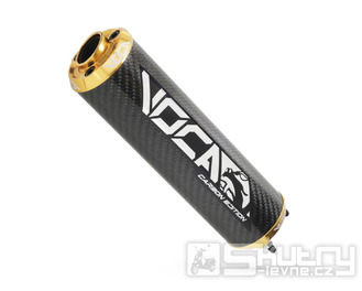 Koncovka výfuku Voca Carbon - CNC zlatá