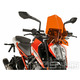 Plexisklo Puig New Generation Sport oranžové pro KTM Duke 125, 200, 390 17-