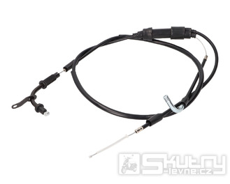 Plynové lanko pro Rieju RRX, Spike-X, MRX 05-, SMX 05-, RS2, Naked (s olejovým čerpadlem Mikuni)
