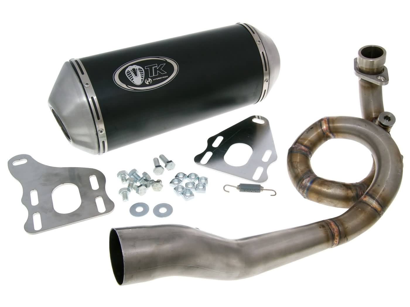 Výfuk Turbo Kit GMax 4T pro Vespa GT, GTS, LX a LXV 125 až 150ccm