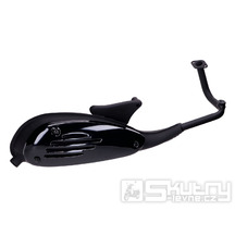 Výfuk v černém provedení pro 50ccm GY6 Euro4 Classic