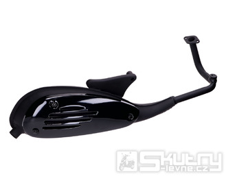 Výfuk v černém provedení pro 50ccm GY6 Euro4 Classic