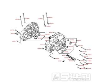 E07 Kliková skříň - Kymco Zing 125 II