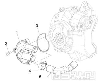 1.19 Vodní čerpadlo - Gilera Runner 125 VX 4T 2007 (ZAPM46300)