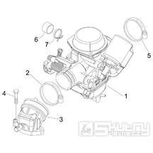 1.39 Karburátor - Gilera Runner 125 VX 4T Race 2006 UK (ZAPM46300)