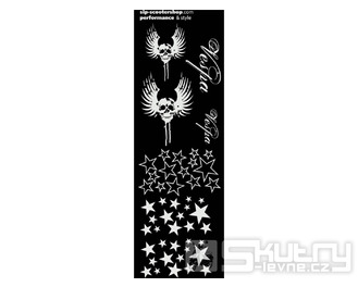 Sada nálepek SIP "Stars I" bílé