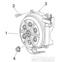 1.23 Kryt magneta dobíjení - Gilera Runner 50 PureJet SC 2006 (ZAPC46200)