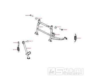 F15 Hlavní stojan / boční stojan - Kymco Like 200i