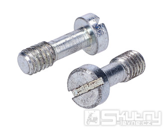 Sada šroubů z oceli, 2 kusy, pro karburátory Bing SRC, SRF, SRE, SSN, 85