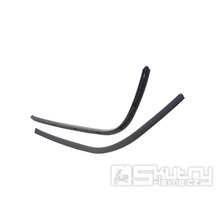 Ochranné lišty podlahy SIP černé matné pro Vespa Primavera, Sprint 50-150ccm