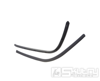 Ochranné lišty podlahy SIP černé matné pro Vespa Primavera, Sprint 50-150ccm