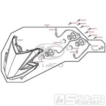F01 Přední světlo - Kymco MyRoad 700i ABS SAADAB
