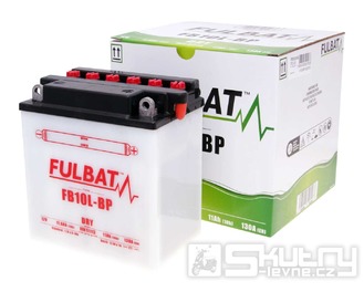 Baterie Fulbat FB10L-BP olověná vč. kyselinového balení