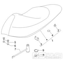 2.39 Sedadlo - Gilera Runner 50 SP -SC- 2006 (ZAPC461000)