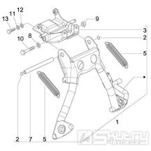 2.25 Hlavní stojan - Gilera Runner 50 PureJet ST 2008 (ZAPC46200)