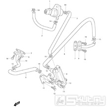 50 Sekundární vzduchový filtr - Hyosung GT 250i RF