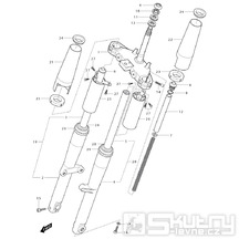 FIG35 Přední vidlice - Hyosung GV 125M C Aquila