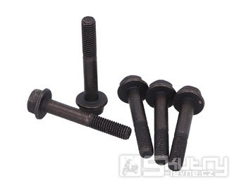 Šroub s přírubou M8x50mm, klíč 13mm – 5 ks