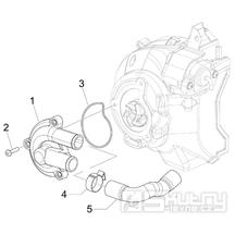 1.19 Vodní čerpadlo - Gilera Runner 125 VX 4T 2006-2007 UK (ZAPM46300)