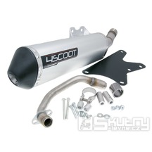 Výfuk Tecnigas 4SCOOT pro motor Piaggio Leader 125 až 200ccm