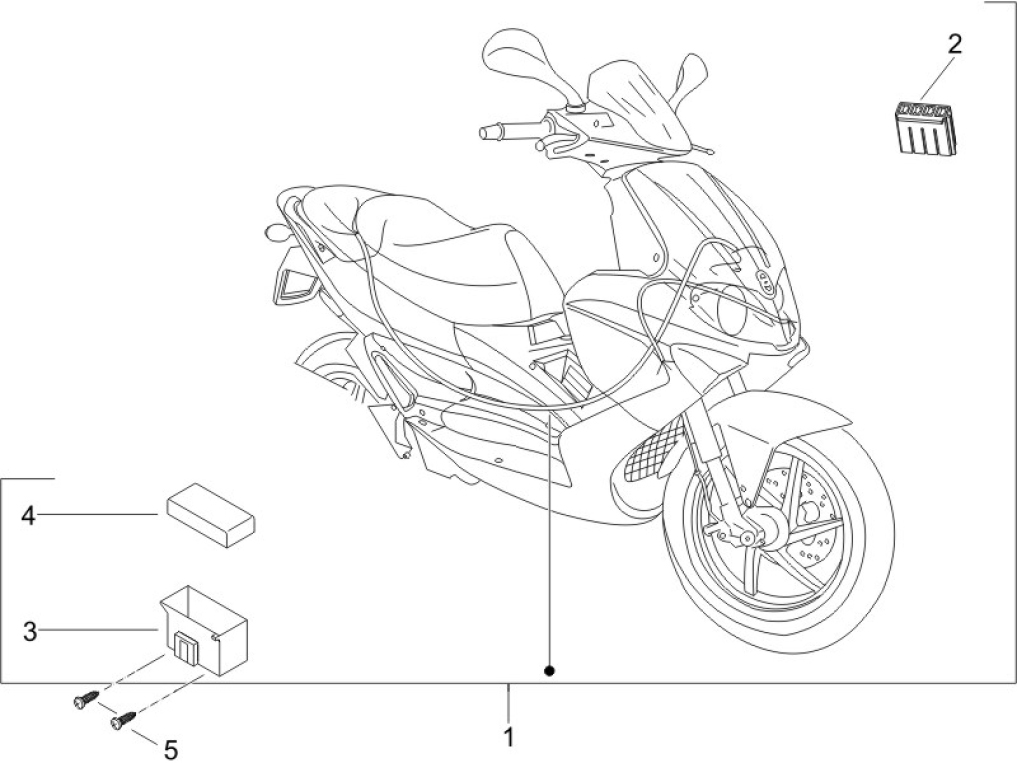 6.08 Elektroinstalace, pojistky - Gilera Runner 125 VX 4T 2005-2006 UK (ZAPM46100)