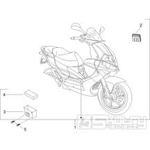 6.08 Elektroinstalace, pojistky - Gilera Runner 125 VX 4T 2005-2006 (ZAPM46100)