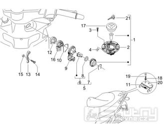 2.46 Zámky - Gilera Runner 200 VXR 4T LC Race 2006 (ZAPM46400)