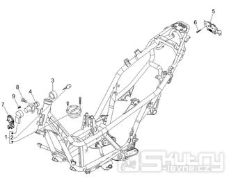 2.46 Zámky - Gilera Nexus 250 4T LC 2006 UK (ZAPM35300)