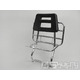 Zadní nosič s opěrkou Moto Nostra pro Vespa PX 80, PX 125, PX 150, PX 200, chrom