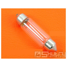 Žárovka zadního světla ULO 6V 10W sufitová 10,5x38mm pro Zündapp, Kreidler, Puch