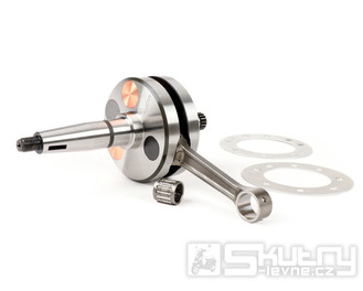 Kliková hřídel plná BGM PRO HP Competition, zdvih 60mm, ojnice 107mm, Lambretta DL/GP
