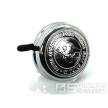 Zvonek chromovaný 60mm s motivem sv. Kryštofa pro Hercules, Zündapp, Kreidler, Puch