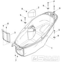 Úložný prostor pod sedlem pro Aprilia SR GT COMPACT 125 ie 4T 4V LC 21- E5 (EMEA-EU) [RP8MD5100]